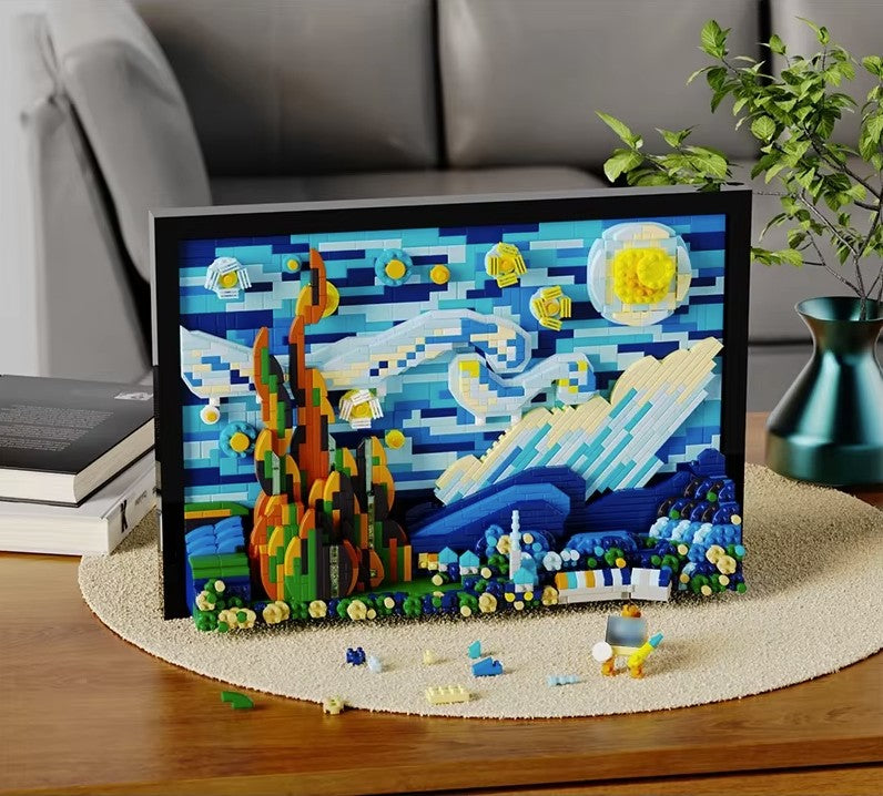 3D Art Painting Building Blocks