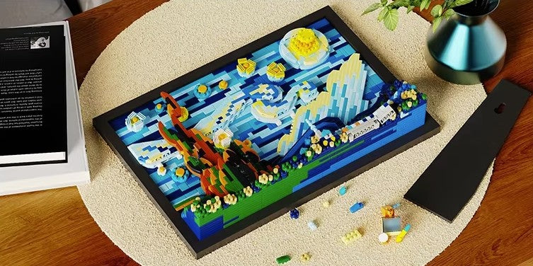 3D Art Painting Building Blocks